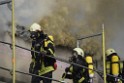 Dachstuhlbrand Koeln Poll Geislarerstr P167